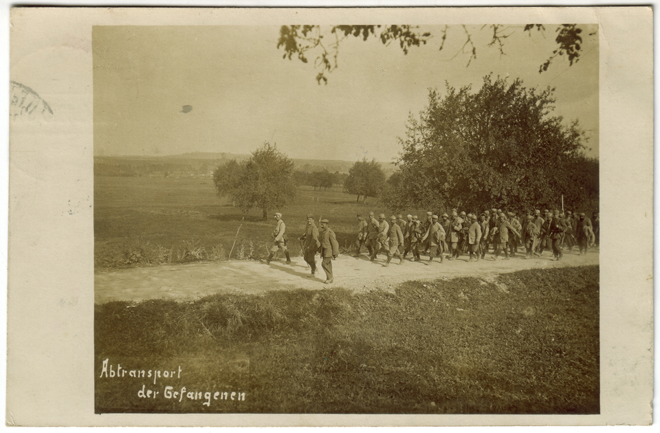 Prisonniers français - 1916