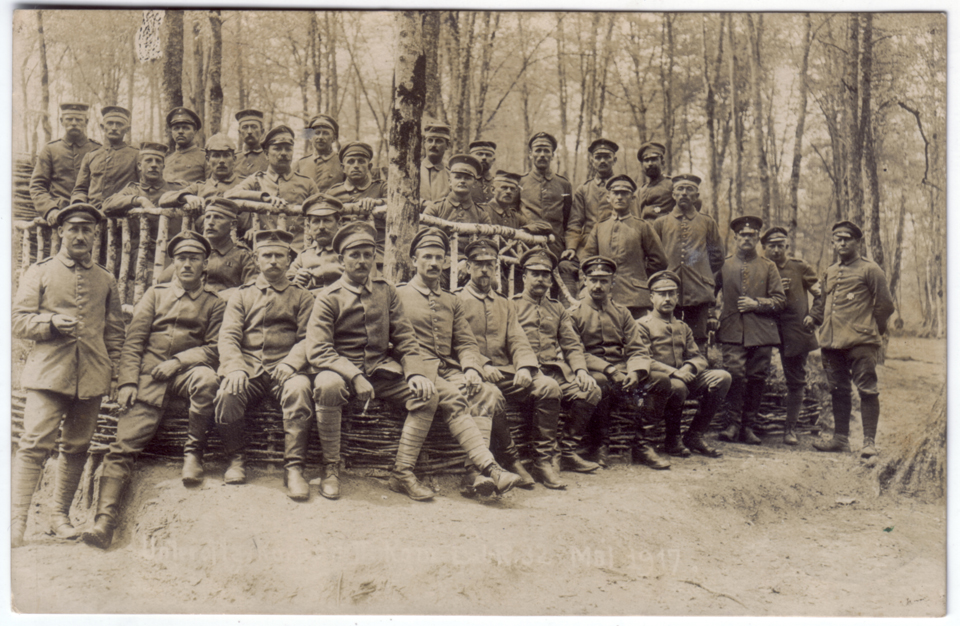 Soldats allemands du L.I.R. 32 - 1917