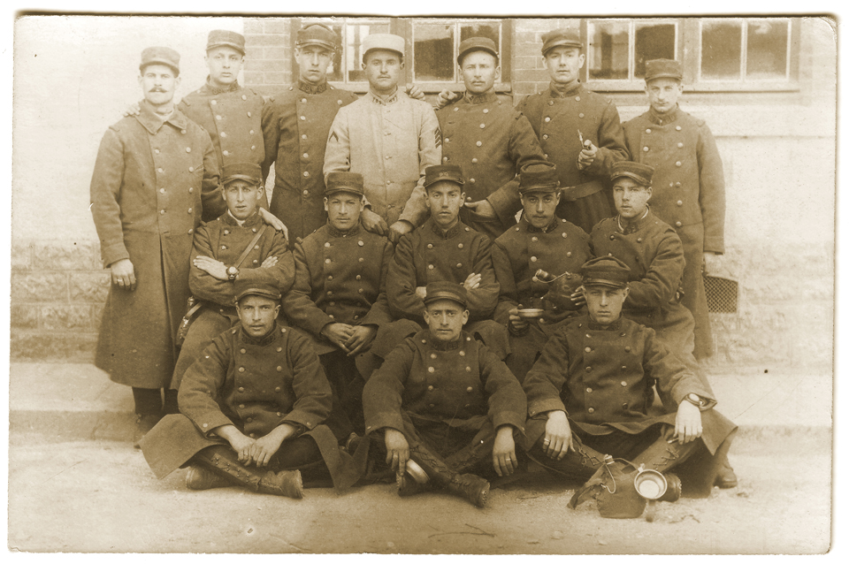 Soldats du 89ème R.I. à Sens