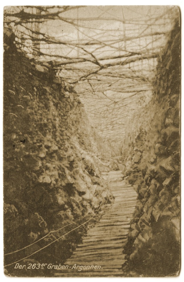 La tranchée 263 près de la cote 263